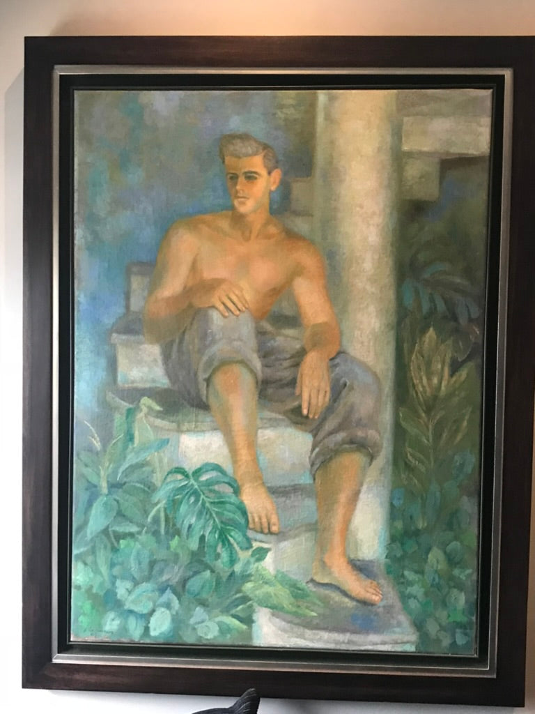 Soriano, Juan (1920-2006); "Retrato de Hombre" (1949)