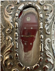 Reliquary Mid XXth Century Silver with 7 relics