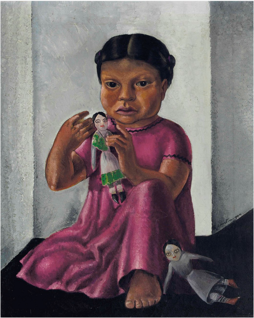 Montenegro, Roberto  (1885-1968); "Niña Indígena" (1936)