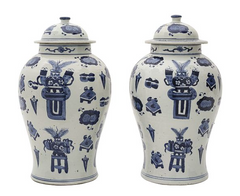 Porcelaine Jars, 19th Cent. China