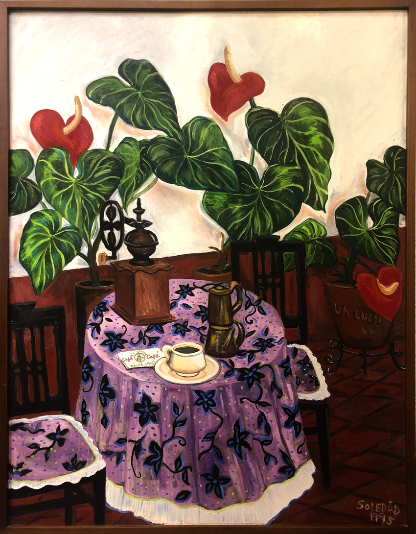 Tafoya, Soledad; "Café la Lucha" 1995