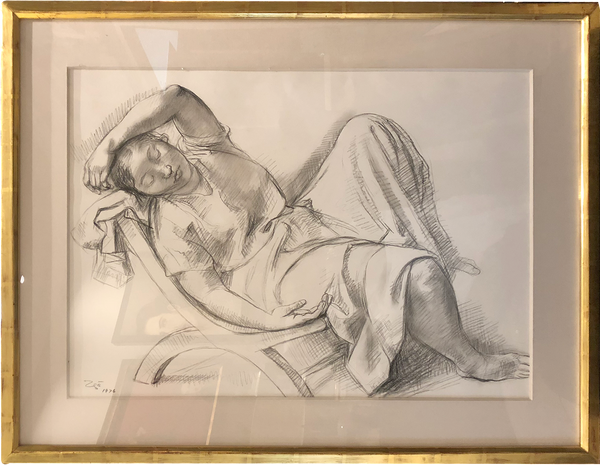 Zuñiga, Francisco; "Jóven Descansando", 1976