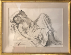 Zuñiga, Francisco; "Jóven Descansando", 1976