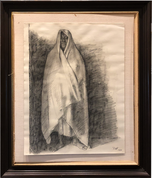 Zúñiga, Francisco; "Mujer con Rebozo", 1977