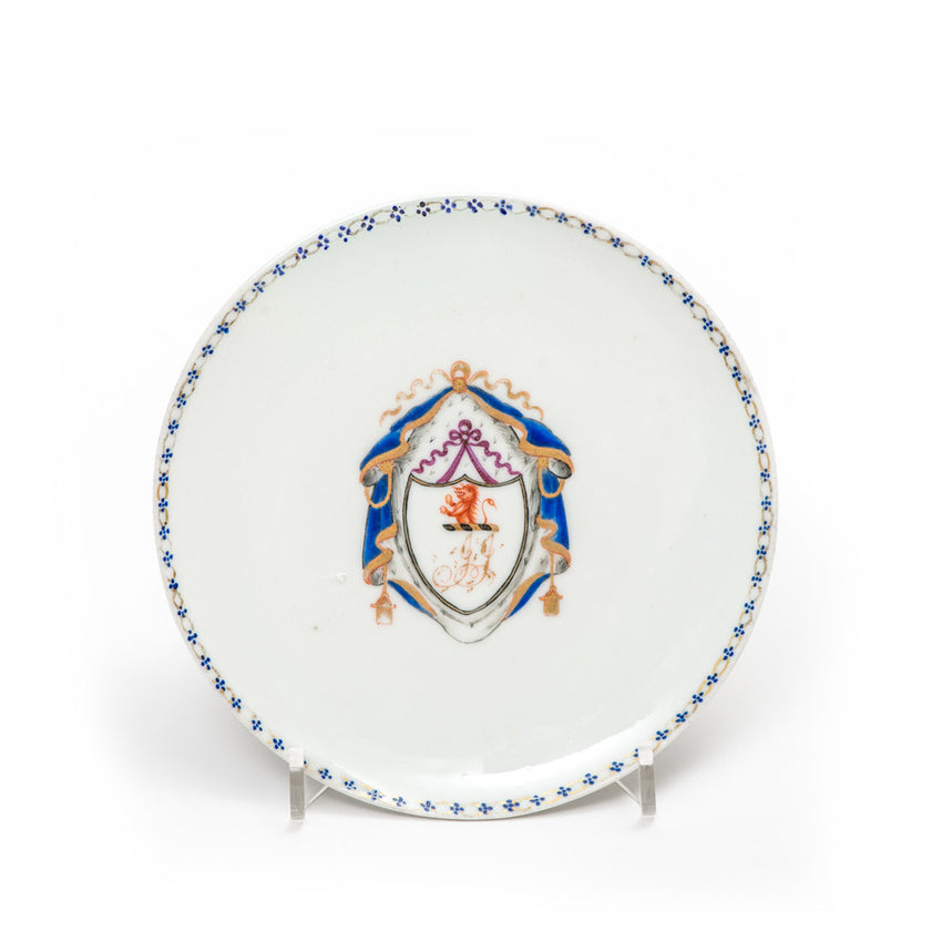 Chinese Export Porcelain to the European Market Coffee Plate