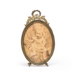 French Bronze Photo Frame