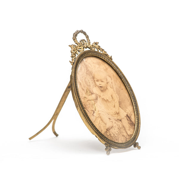 French Bronze Photo Frame