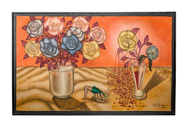 Galán, Julio (1959-2006); "Rosas Envidiosas" 1987.