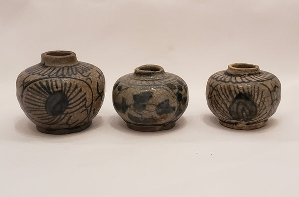 Hoi and Hoard  inkwells ( set of 3 )