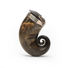 Silver Top Snuff Horn