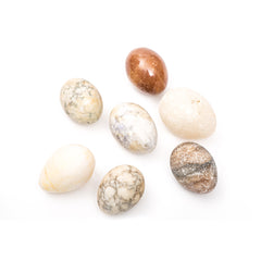 Marble Eggs, (lot of 7 pieces)