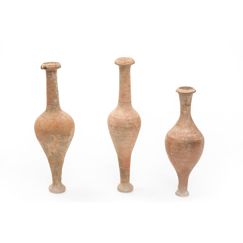 Three Spindle Bottles