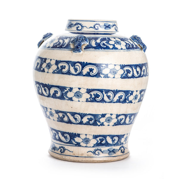 Blue and White Chinese Jar for the Philippine Market