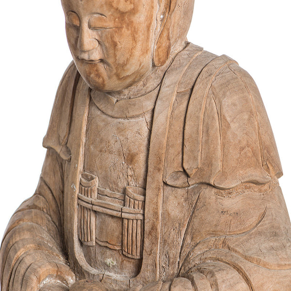 Large Wood Kwan Yin