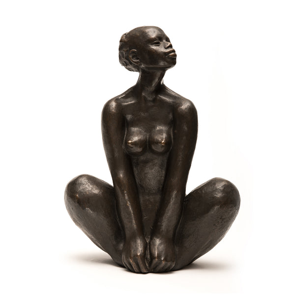 Torres, Juan; "Mujer Sentada", Bronce