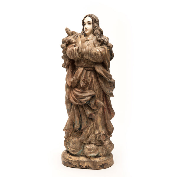 Wooden Virgin, 19th Century Philippines