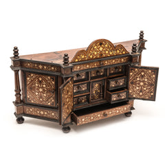 Bargueño, Sideboard, Bone and Ebony Inaly