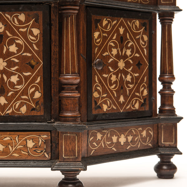 Bargueño, Sideboard, Bone and Ebony Inaly