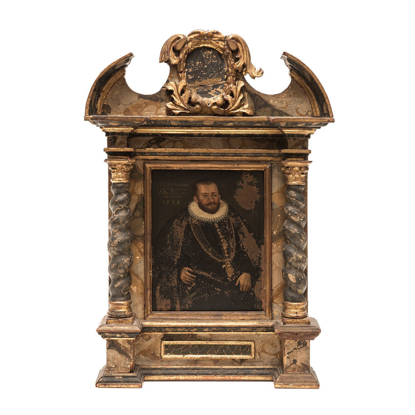 Painting with Frame, German Nobleman