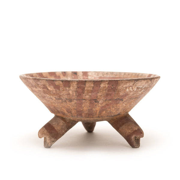 Precolumbian, Terra Cotta, Michoacan Tripod Bowl