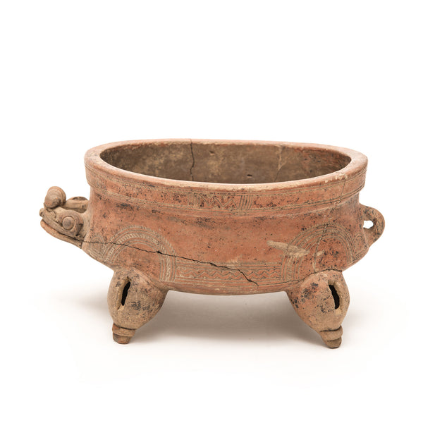 Precolumbian Nicoya Zoomorphic Bowl