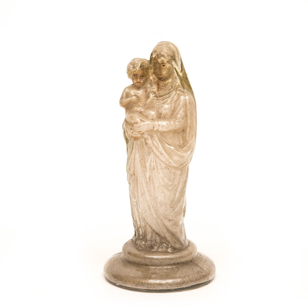 Virgin and Child, Mercury Glass