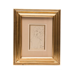 Cocteau, Jean; Drawing of Paris Kiki