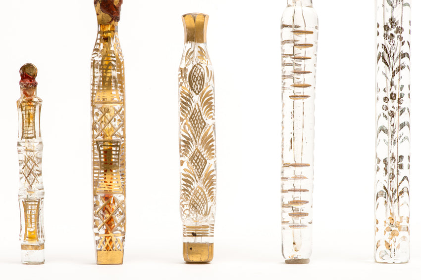 Perfume Vials (set of 5 pieces), 18th Century, France