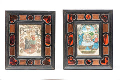 Ebony and Tortoiseshell frames, 17th Century Spanish, set of 4