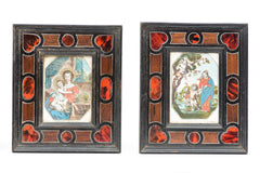 Ebony and Tortoiseshell frames, 17th Century Spanish, set of 4