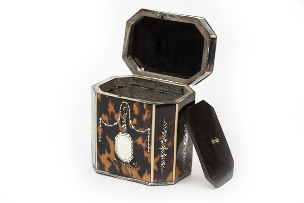 Sterling Silver and Tea Caddy