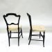 Victorian Side Chairs, Pair