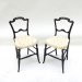 Victorian Side Chairs, Pair