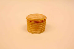 Dice Box and Four Rollers, Bone, Pakistan,  19th Century