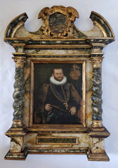 Painting with Frame, German Nobleman