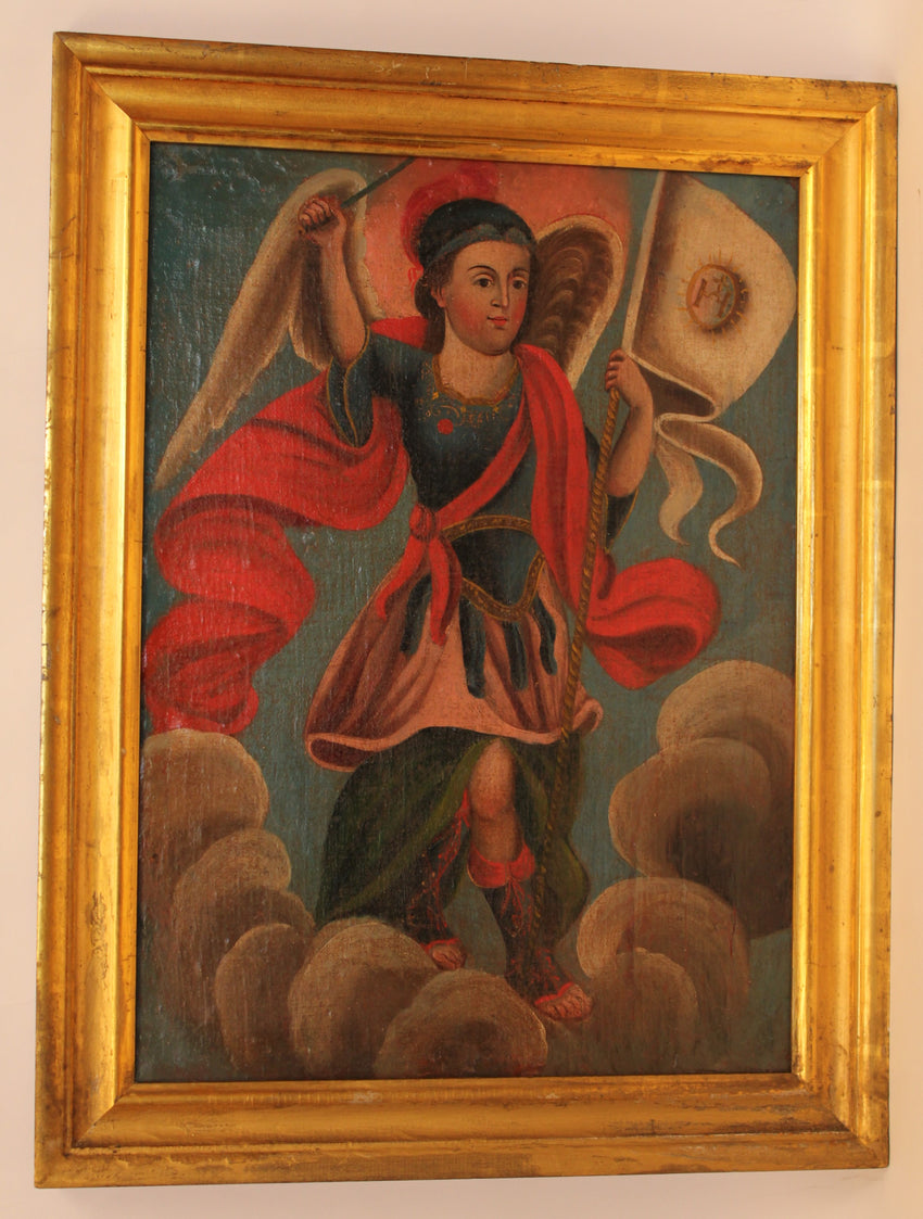 Anonymous (Mexican) 19th Century, "San Miguel"