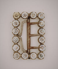 18th Century French Buckle with Rhinestones