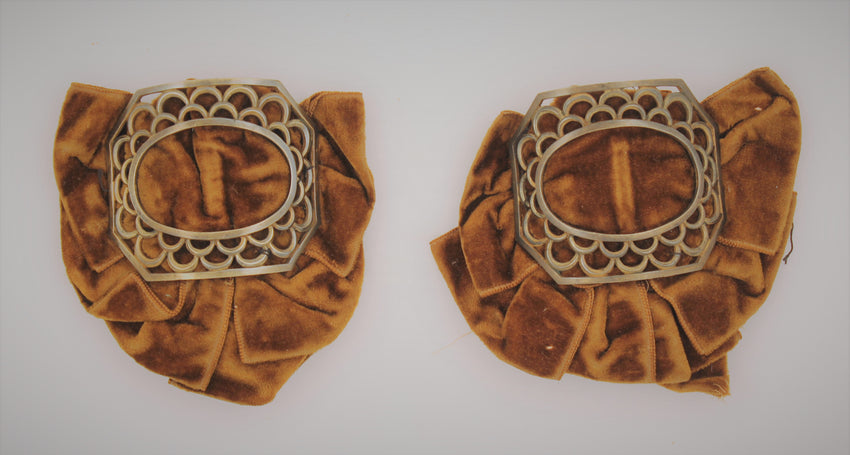 French 18th Century Metal Shoe Buckles