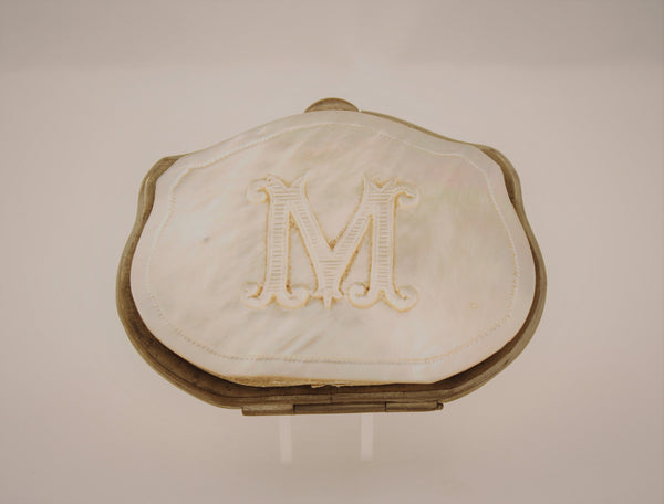 19th Century French Mother of Pearl Coin Purse