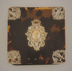 Box with Silver Decorations