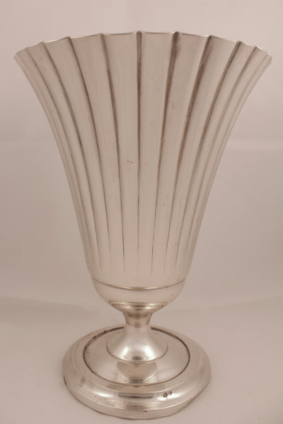 Sterling Silver Flower Vase, Pedro Durán, Spain