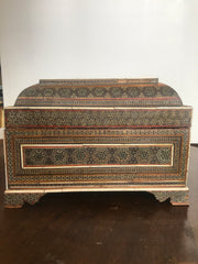 Micro Mosaic Geometric Sadeli Craft Box, Museum Quality