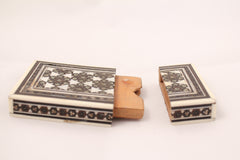 Antique Indian Sadeli Card case holder