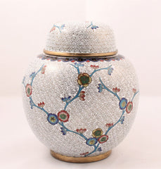 Antique Cloisonné Ginger Jar