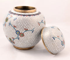 Antique Cloisonné Ginger Jar