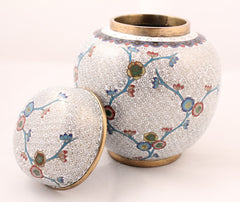 Antique Cloisonné Ginger Jar