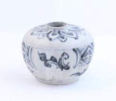 Impeccable Blue and White Hoi An Hoard Inkwells (set of 2)