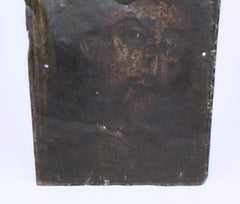 Vintage Mexican Folk Retablo on Tin, "Ecce Homo"