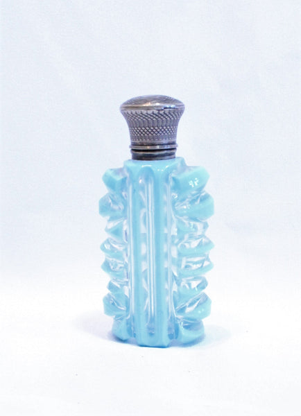 19th Century French Cut Crystal Scent Perfume Bottle