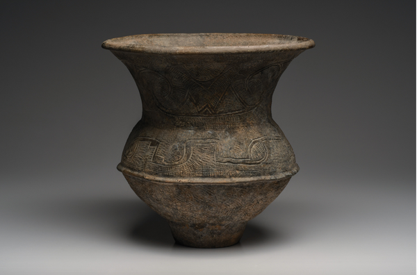 Ban Chieng Baluster Shaped Pottery Vessel, Ca. 500-300 B.C.